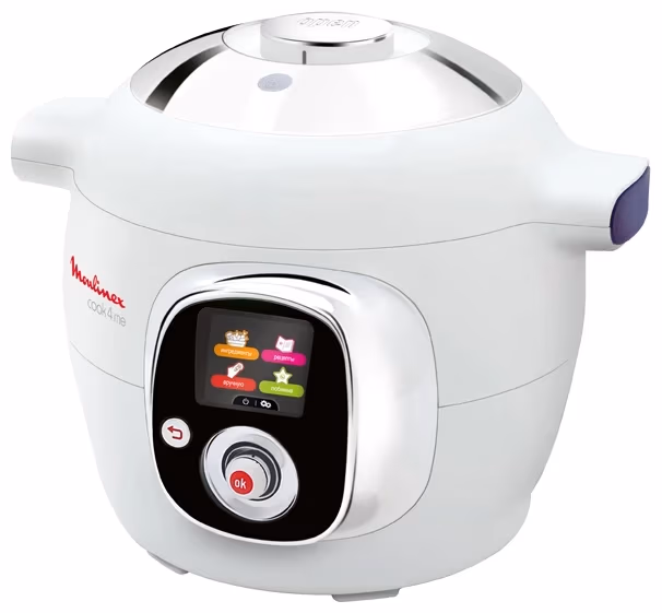 Мультиварка- скороварка Moulinex CE701132, 1200 Вт, 50 программ, Белый 