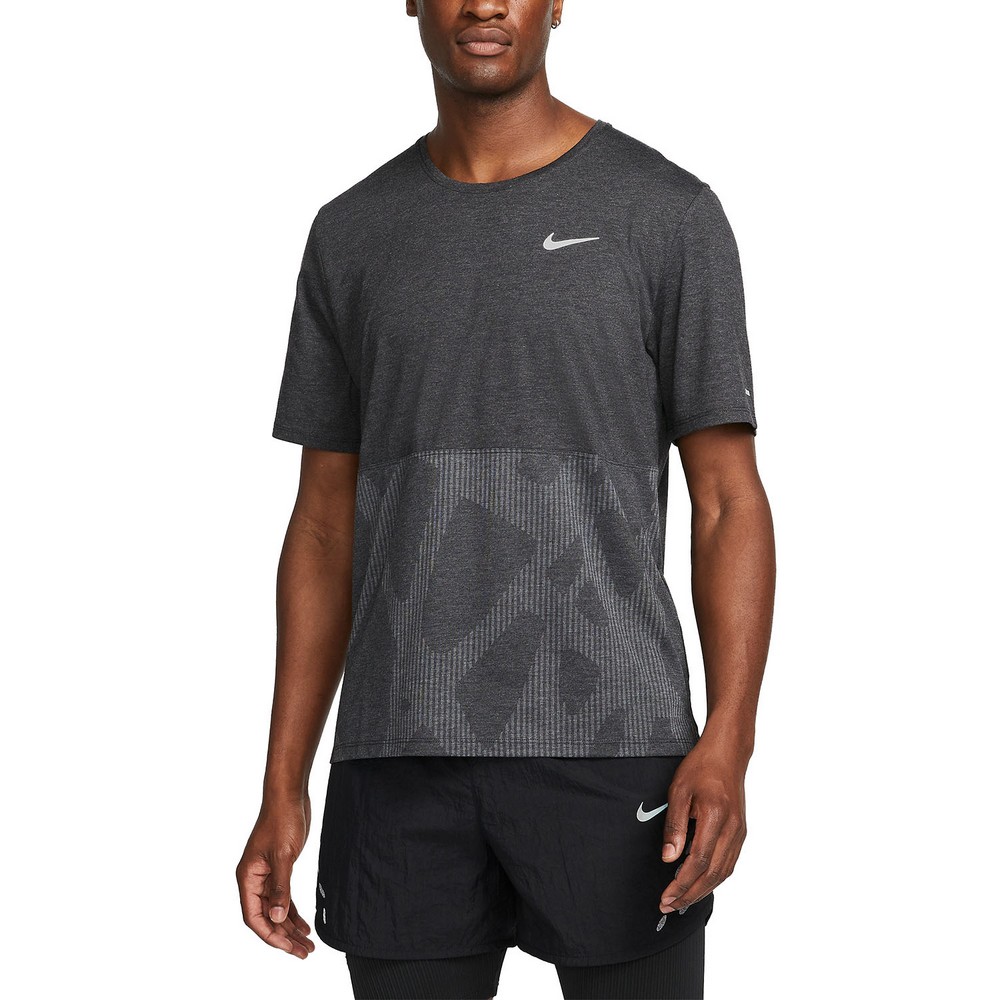 Футболка мужская Nike M NK DF RUN DVN CORE SS TOP S Серый photo 5