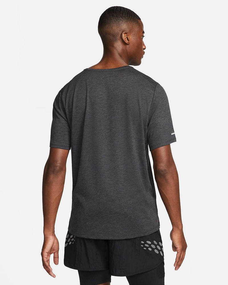 Футболка мужская Nike M NK DF RUN DVN CORE SS TOP S Серый photo 6