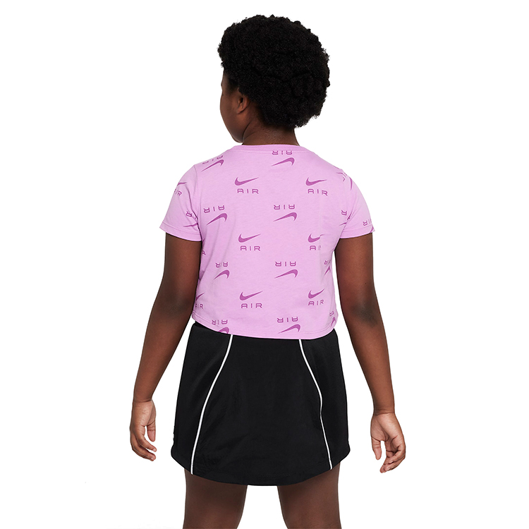 Tricou Nike G NSW TEE CROP AIR AOP / Femei / M / Violet photo 3