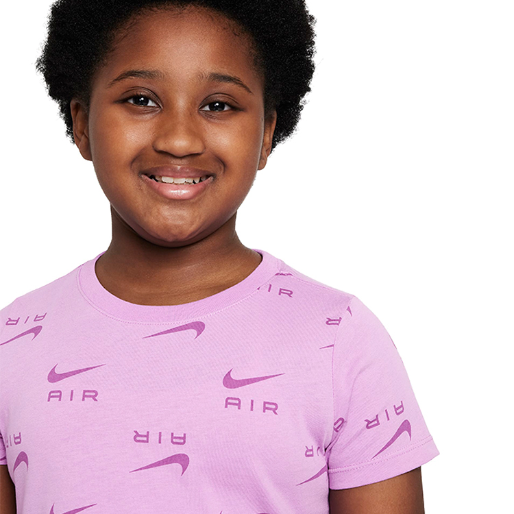 Tricou Nike G NSW TEE CROP AIR AOP / Femei / M / Violet photo 4