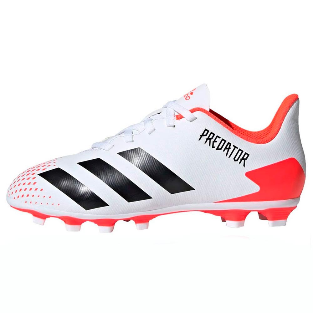 Бутсы Adidas PREDATOR 20.4 FxG J / Мужской / 33 / Белый/Розовый photo 1