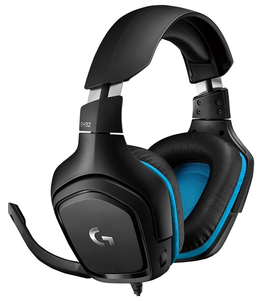 Наушники Logitech G 432 Black Проводные / Игровой / Black photo 7