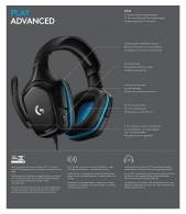 Наушники Logitech G432 (981-000770) thumbnav 9