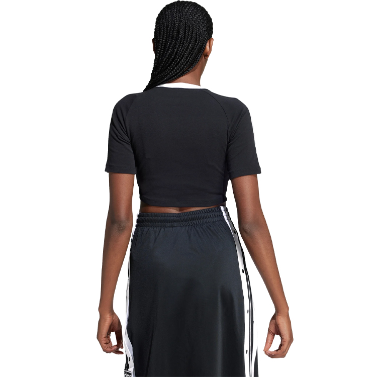 Tricou Adidas 3 S BABY TEE XXS Negru Femei photo 3