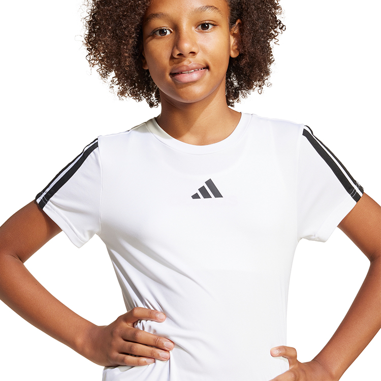 Tricou Adidas JG TR-ES 3S TEE / Femei / 128 / Alb photo 3