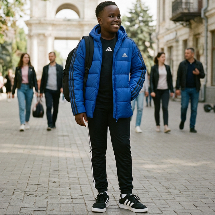 Куртка Adidas J ESS 3S JKT photo 8