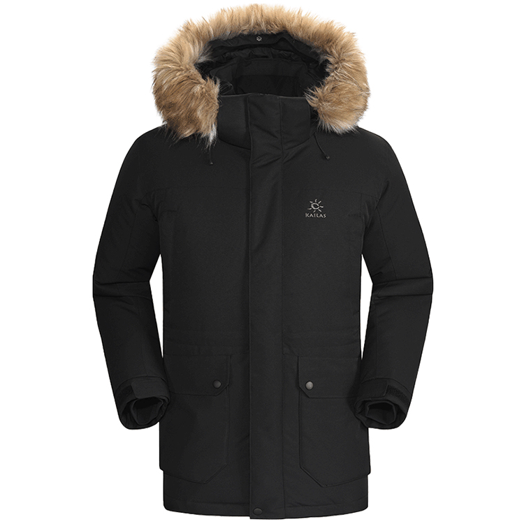 Scurta Kailas Long Thick Fur Down Jacket photo Scurta Kailas Long Thick Fur Down Jacket photo