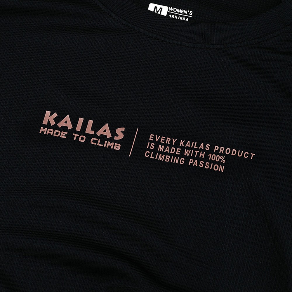 Hanorac Kailas Technical T Shirt Women L Negru Femei photo 3