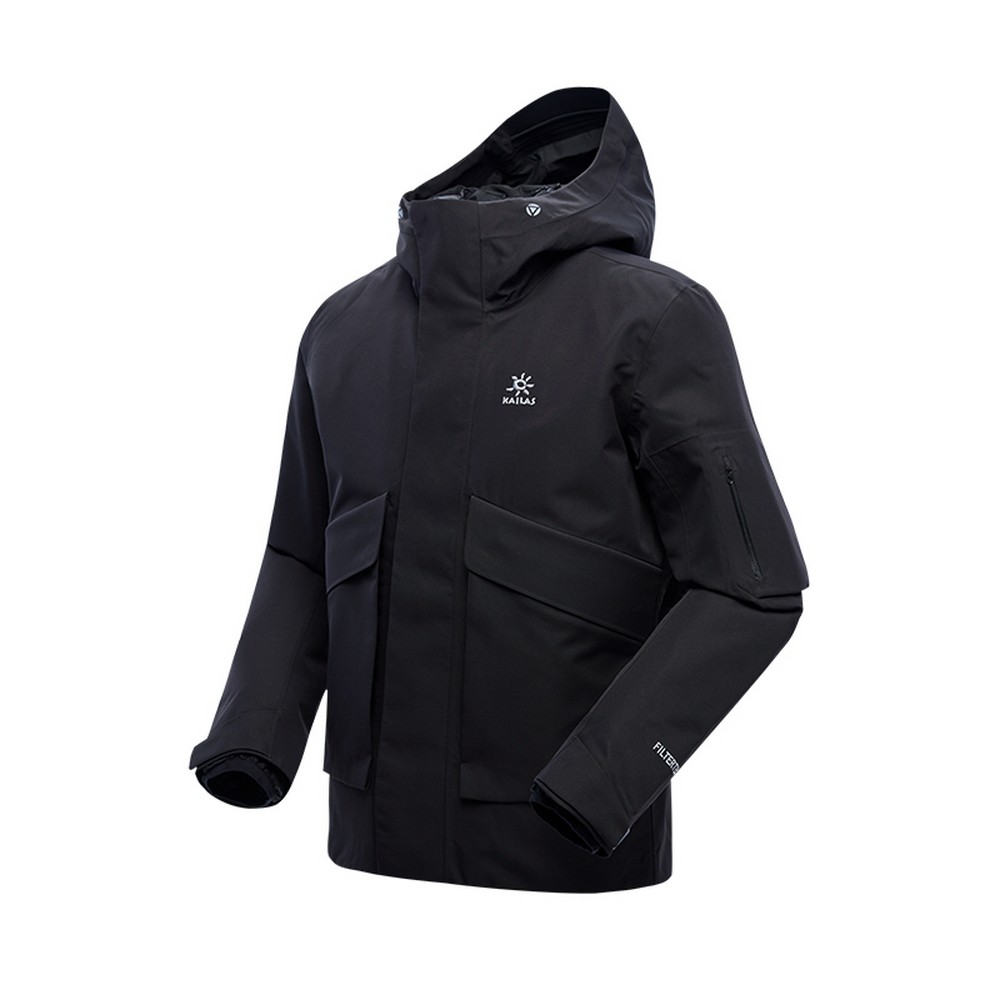 Куртка мужская Kailas 3-in-1 Hardshell Jacket Men 2XL Черный photo 2