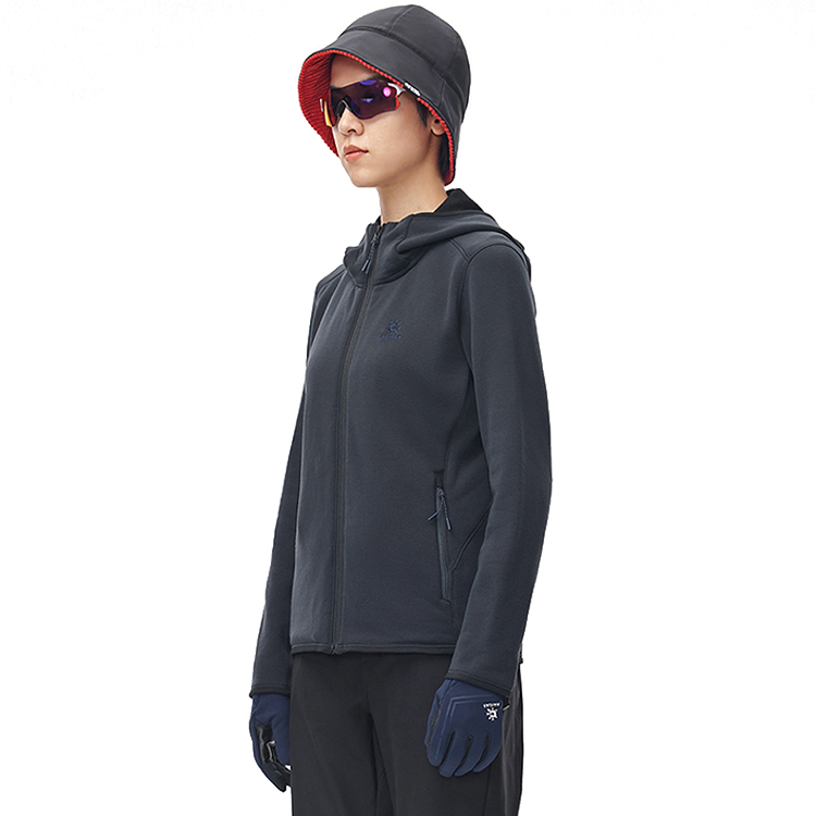 Hanorac Kailas Fleece Jacket Womens M Negru Femei photo 3