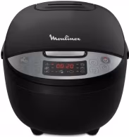 Multifierbator Moulinex MK611832, 4 l, 750 W, 10 programe, Negru