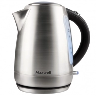 Чайник электрический Maxwell MW1032, 1.7 л, 2200 Вт, Серый
