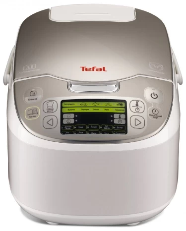 Multifierbator Tefal RK816E32, 750 W, 43 programe, Argintiu cu alb