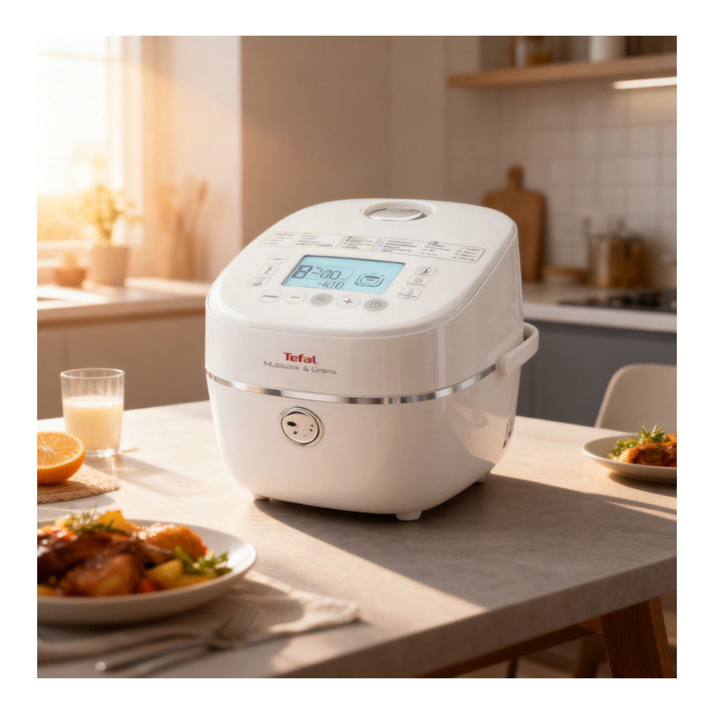 Multifierbator Tefal RK900132 / 3-4.9 l / 850 / 20 programe / Alb photo 7