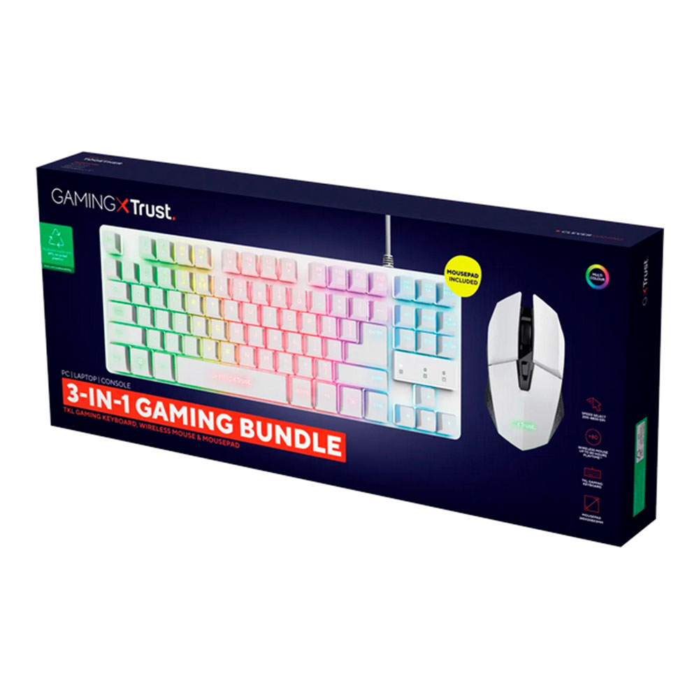 Tastatura + mouse cu fir Trust GXT 794W 3-in-1 Gaming Bundle photo 10