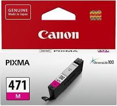 Ink Cartridge Canon CLI-471 M, magenta 7ml for MG5740,6840,7740 photo 1