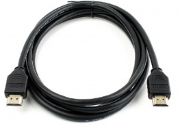 Cable HDMI - 1.8m - SVEN HDMI v1.4 High Speed 19M-19M, 1.8m, male-male, Black cable with gold-plated connectors thumbnav 1