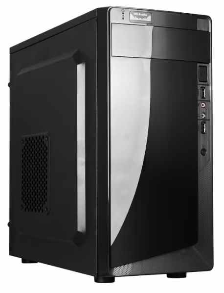 ATOL PC1043MP - Business #5: Intel Quad-Core i3-10100 4C/8T 3.6-4.3GHz/ MB H510M VGA, HDMI/ RAM 8GB DDR4 2666/ 2.5" SSD 256GB + 3.5" HDD 1.0TB/ Case Spacer mATX 450W, OS Linux 