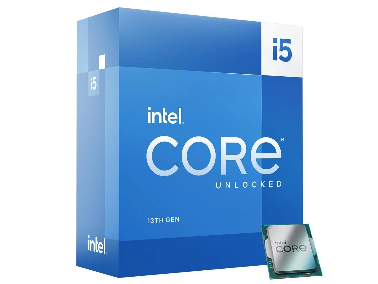 Intel® Core™ i5-13600KF, S1700, 3.5-5.1GHz, 14C(6P+8Е) / 20T, 24MB L3 + 20MB L2 Cache, No Integrated GPU, 10nm 125W, Unlocked, Retail (without cooler)