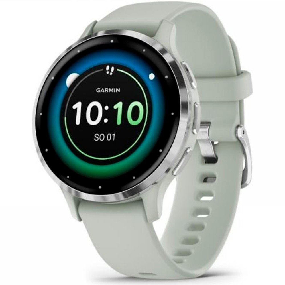 Smart Watche Garmin Venu 3S, Sage Gray / Passivated photo 1