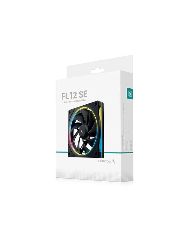 Кулер для корпуса DEEPCOOL FL12/ 120mm ARGB PWM fan/ Black photo 6