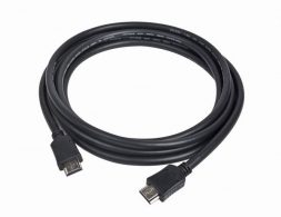 Cable HDMI  CC-HDMI4-10M, 10 m, HDMI v.1.4, male-male, Black cable with gold-plated connectors, Bulk packing thumbnav 2