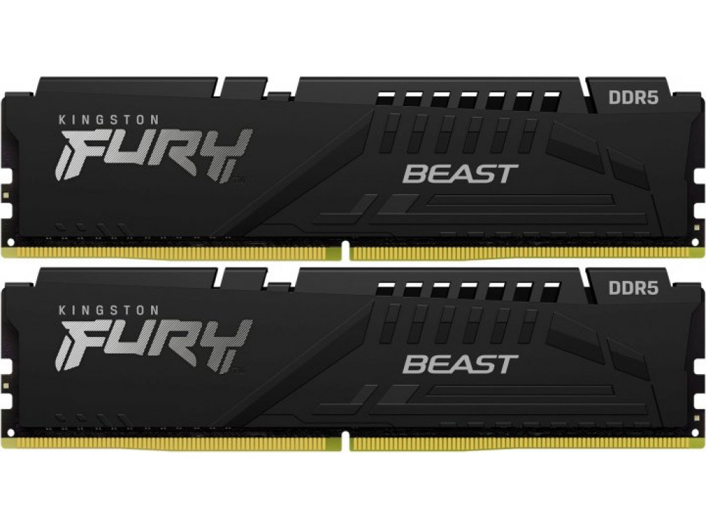 Оперативная память Kingston FURY® Beast DDR5 4800 МТ/с 32ГБ (Kit of 2*16GB) photo 1