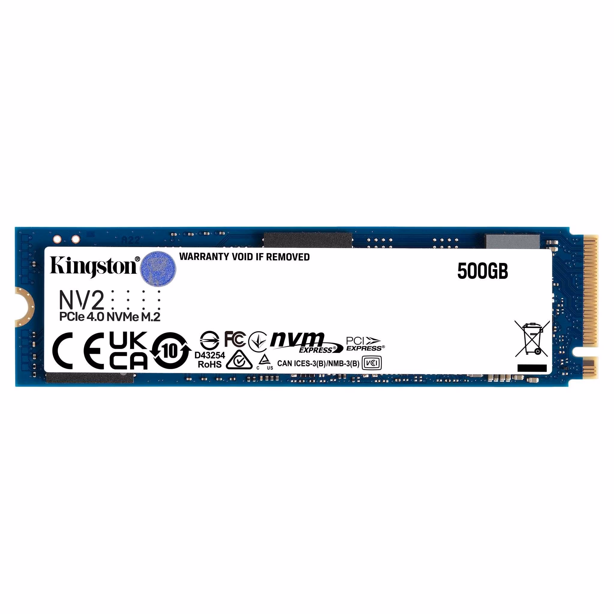 M.2 NVMe SSD Kingston NV2 500GB (SNV2S/500G)