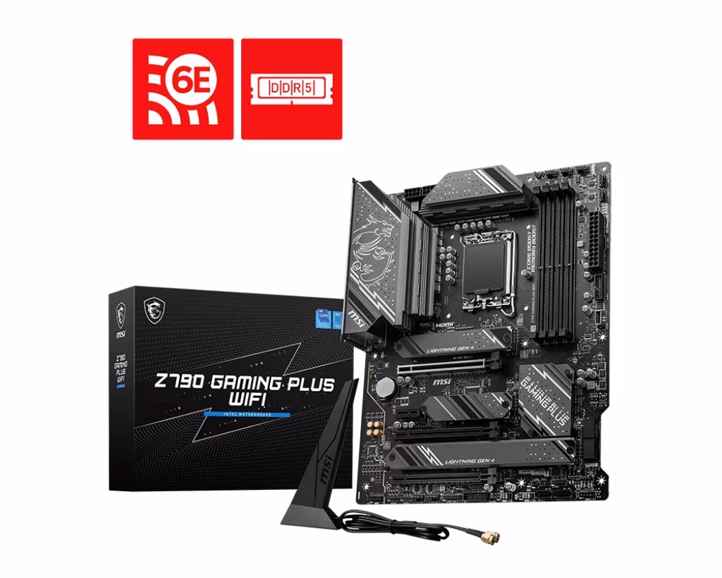Placa de baza MSI Z790 GAMING PLUS WIFI / 1700 / Z790 / DDR5 / ATX