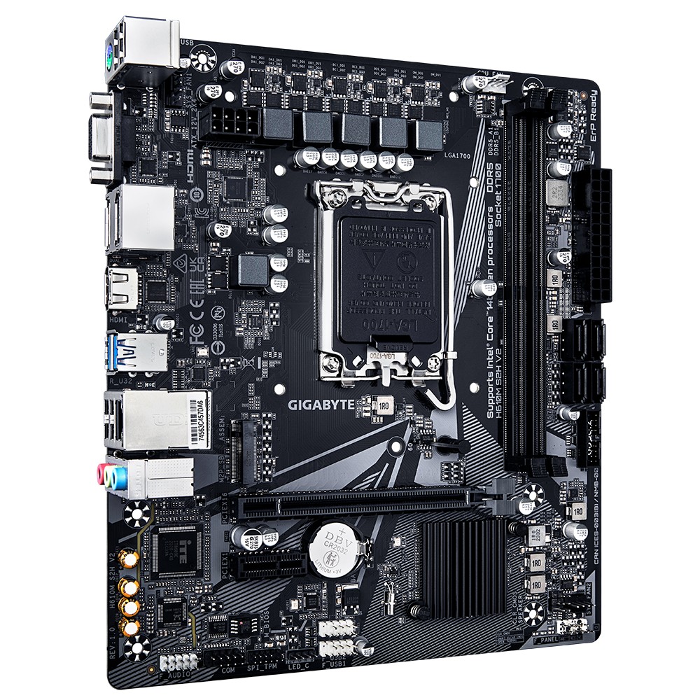 Материнская плата GIGABYTE H610M S2H V2/ 1700/ H610/ DDR5/ mATX photo 4
