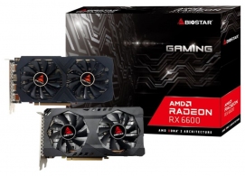 Видеокарта BIOSTAR Gaming Radeon RX 6600 OC/ 8GB/ GDDR6/ 128Bit thumbnav 1