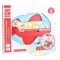Hape E1611A 3D Airplane Puzzle thumbnav 1