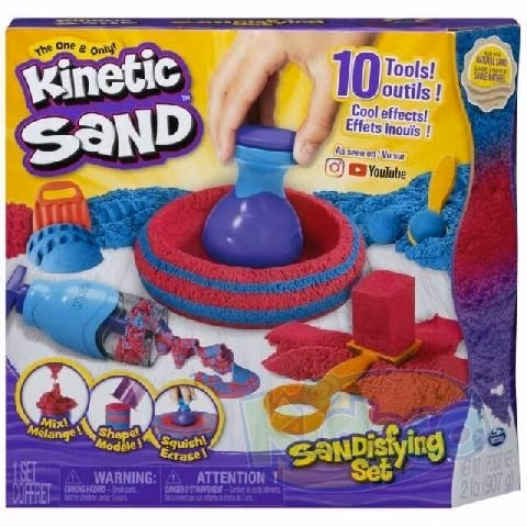Spin Master 6047232 Kinetic Sand Set Acc Si Nisip