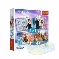 Trefl 34381 Puzzle 4In1 Frozen 2 (12,15,20,24)