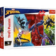 Trefl 16347 Puzzles 100 Marvel Spiderman thumbnav 1