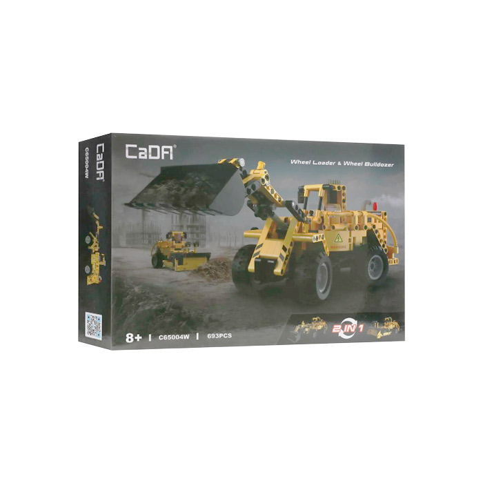 Конструктор CaDa 2в1 "Бульдозер" C65004W photo 1