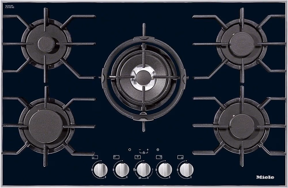 Plita cu gaz incorporabila Miele KM3034 black 