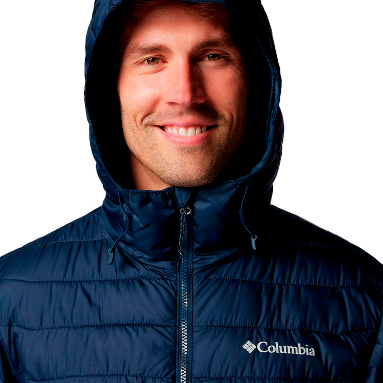Куртка мужская Columbia Powder Lite II Hooded Jacket S Синий photo 4