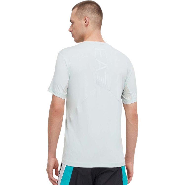 Tricou bărbătesc EA7 EMPORIO ARMANI T-SHIRT S Gri photo 2