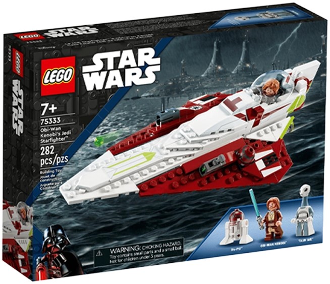 Конструктор Lego Star Wars Obi-Wan Kenobis Jedi Starfighter 75333  от 7+ лет photo 1