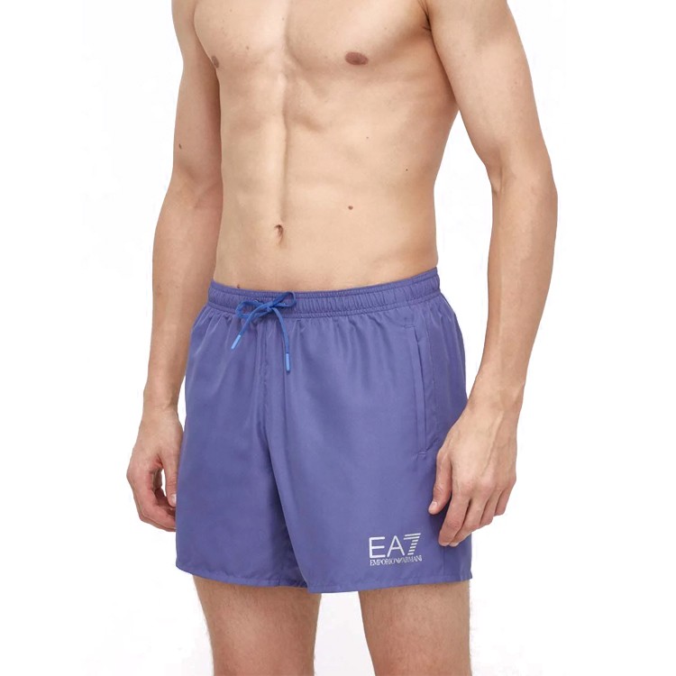 Шорты мужские EA7 EMPORIO ARMANI MENS WOVEN BOXER 46 Фиолетовый photo 3