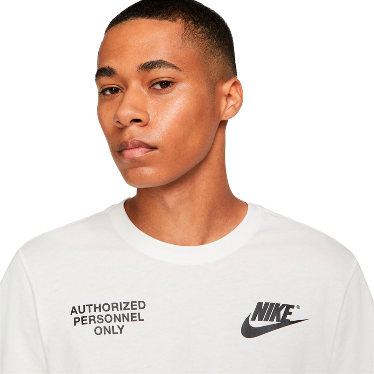 Tricou bărbătesc Nike M NSW TECH AUTH PERSONNEL TEE 2XL Alb photo 3