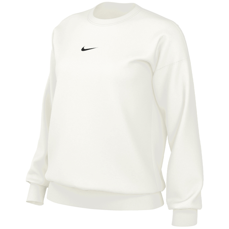 Hanorac Nike W NSW STYLE FLC CREW OS L Bej Femei photo 1