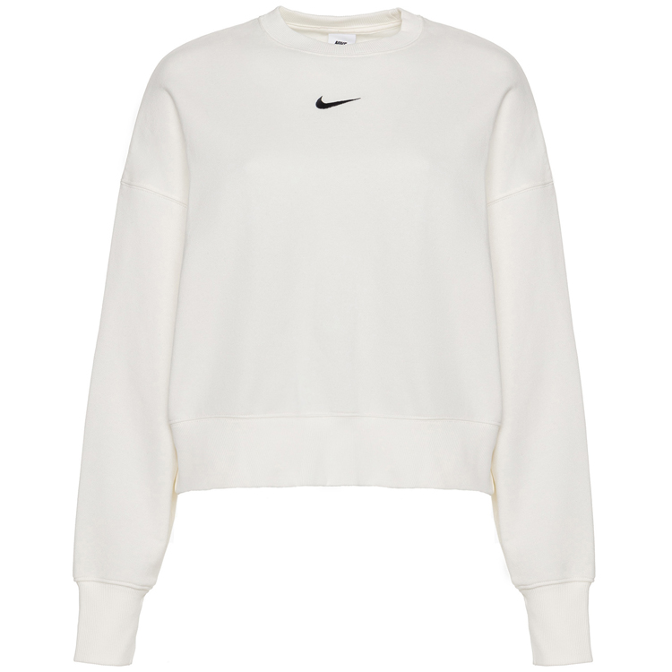 Толстовка Nike W NSW STYLE FLC CREW OOS M Бежевый Женский photo 1