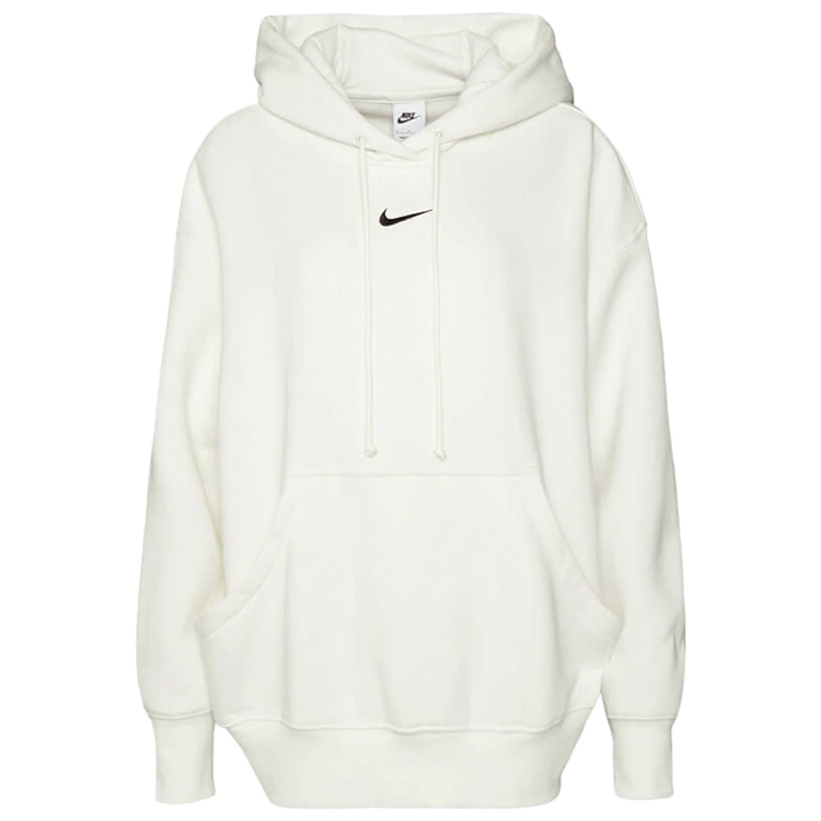 Hanorac Nike W NSW STYLE FLC PO HOODIE OS M Alb Femei photo 1