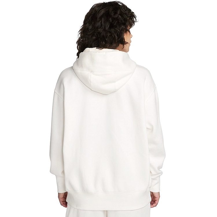 Hanorac Nike W NSW STYLE FLC PO HOODIE OS M Alb Femei photo 3