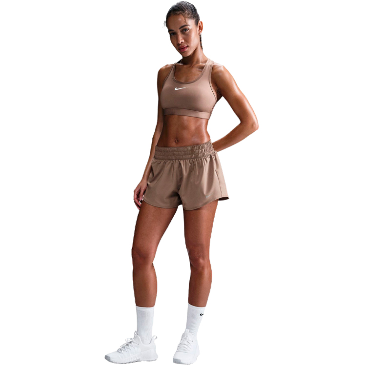 Bra sportive Nike W NK SWSH MED SPT BRA / Femei / L / Maro photo 4
