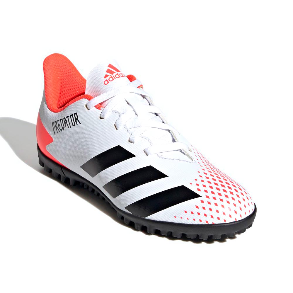 Ghete p/u fotbal Adidas PREDATOR 20.4 TF J pt Barbati / 32 / Alb-roz photo 2