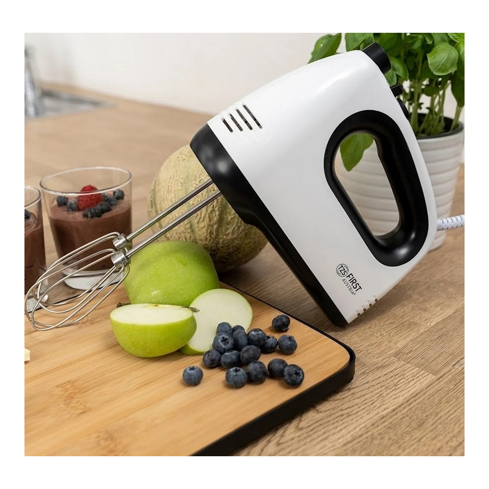 Mixer De mana First FA52633 / 5 viteze / Alb photo 5